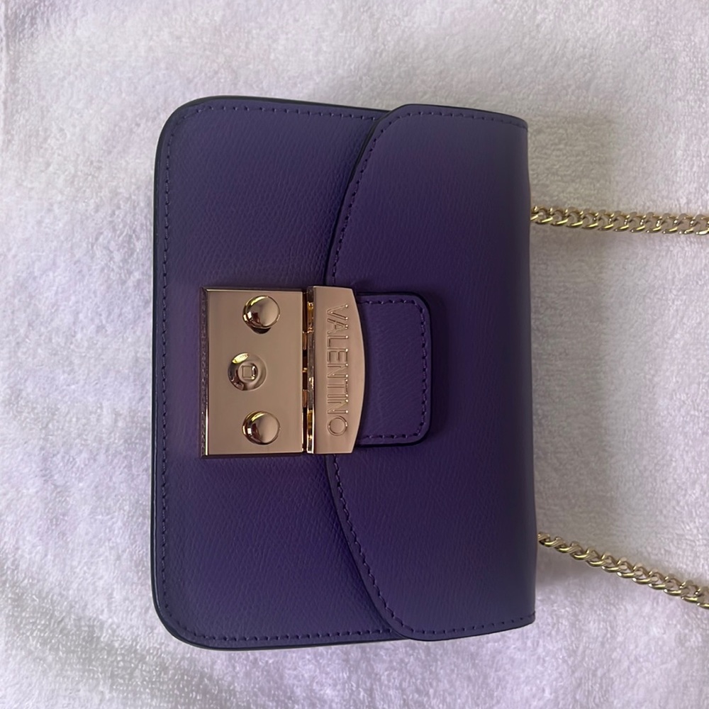 Valentino by Mario Valentino Bijou Bonbon Leather Crossbody Bag w/ Dust Bag
